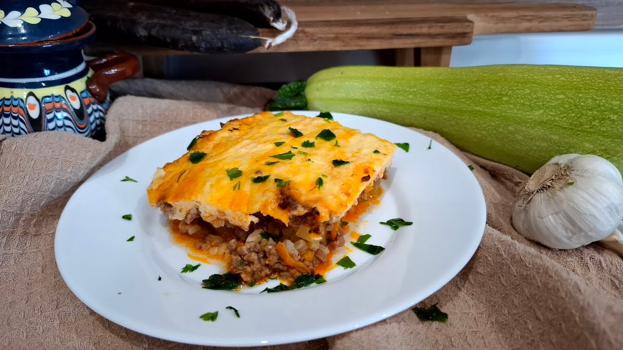 Мусака от тиквички 