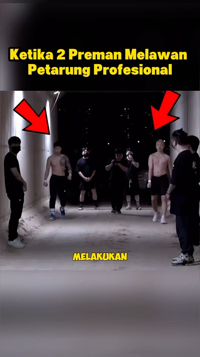 When a thug challenges a professional fighter #shorts