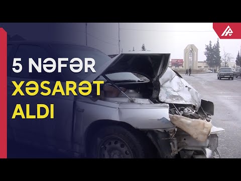 Ucarda ağır qəza: