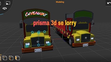 #prisma3d #selorry #giveaway prisma 3d se lorry giveaway //allu as animation studio//