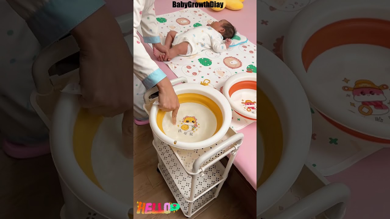 Sick of Bulky Baby Basins? Folding Baby Face Wash Basin Saves Space!