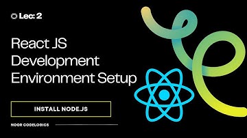 (#2)  Setting up React Development Environment | React Environment Setup | React environment Windows