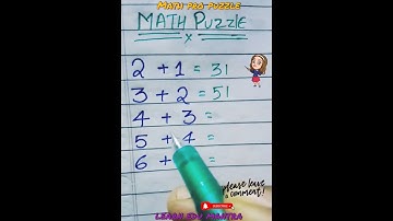 Genius Math puzzle #viral #maths #reels #shorts #reasoning #genius #braintest #mathtricks #2022 #new