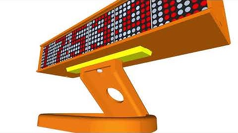 LED Matrix Bar Weather Station V2 - Design
