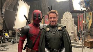 Deadpool Meets Doctor Doom And Crashes Avengers Doomsday Set Marvel Multiverse Photo Shoot