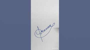 👈praveen name signature ☄️#shorts #youtubeshorts #ytshorts #requested