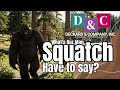 Our main man Squatch has something to say about website design!
