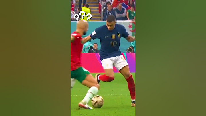 Mbappé Nutmeg🥵 Amrabat Revenge😂