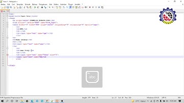 Tutorial Membuat Form Biodata Diri Mahasiswa dengan HTML di Notepad++