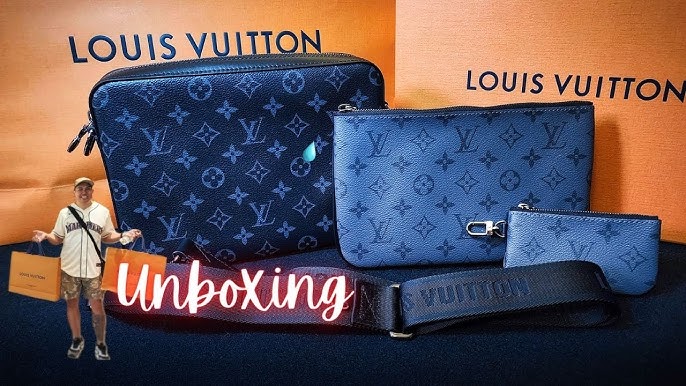 Unboxing a Mens Louis Vuitton Trio Messenger Bag - UNBOXING AND CLOSE LOOK  