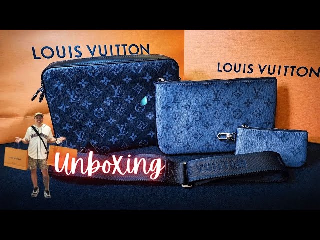 UNBOXING! LOUIS VUITTON STEAMER MESSENGER BAG! 