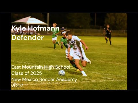 Kyle Hofmann, Fall 2022; New Mexico Soccer Academy #77; East Mountain High School #10