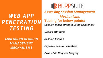 Web App Penetration Testing - #6 - Assessing Session Management Mechanisms