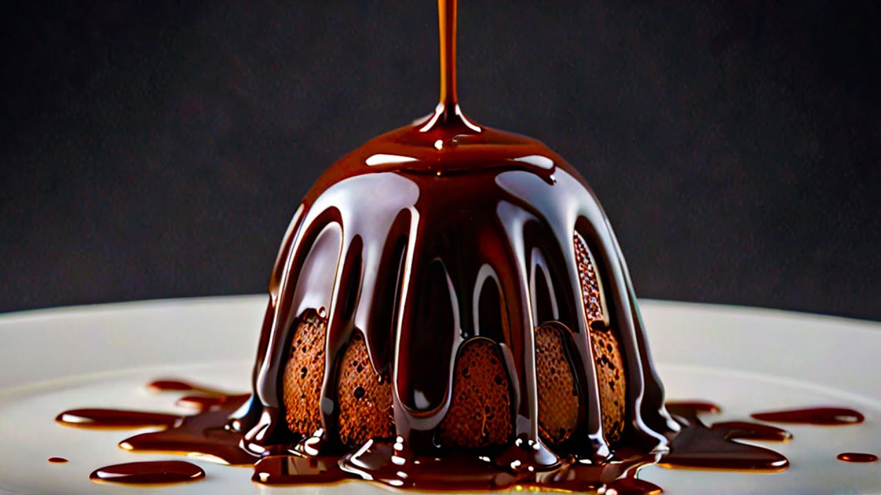 Видеоурок по использованию Blender с функцией Stable Diffusion XL — Шоколадный десерт