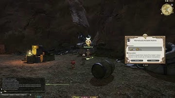 FFXIV Quest - Marvelously Mutable Materia - Materia Transmutation