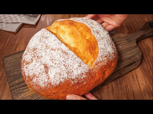 Make Soft and Delicious Bread with YOGURT! Easy and Healthy Bread Recipe! class=