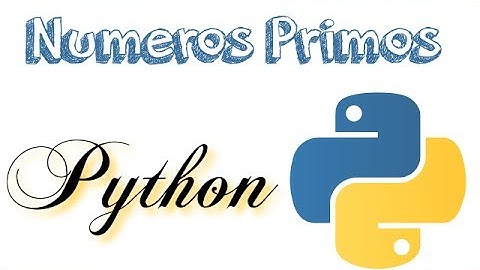 numeros primos | python