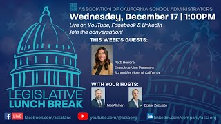 ACSA Legislative Lunch Break: California’s 2026 State Budget Outlook