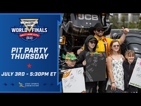 MONSTER JAM WORLD FINALS 2025: PIT PARTY THURSDAY