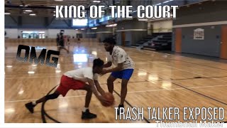 FRIENDS FROM COLLEGE HOOPING 1v1 TO SEE WHO"S THE BEST( TRASH TALKING FRIEND EXPOSED!)  (MUST WATCH)