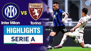 Highlights Inter Milan vs Torino | Siêu phẩm vôlê \& cú sút 11m cháy lưới của vua sút phạt đền SerieA