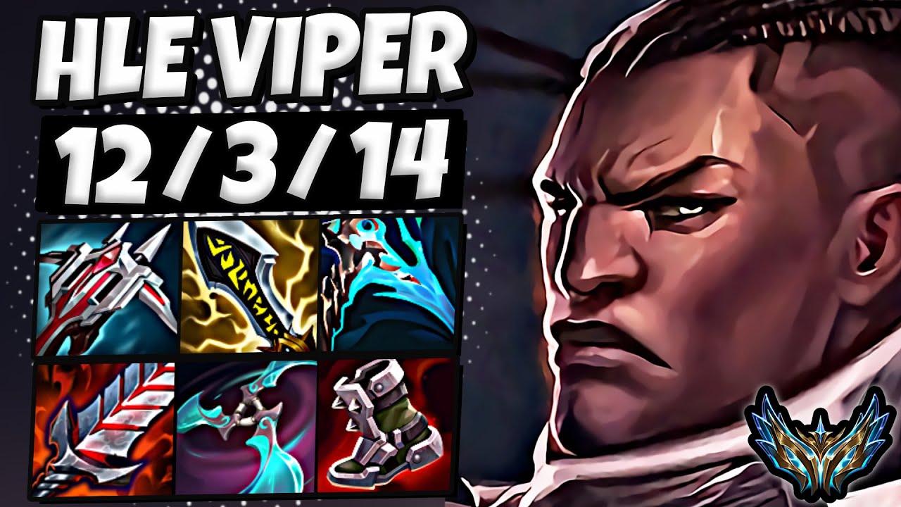 Lucian vs Miss Fortune ADC [ HLE Viper ] Rank #6 Korea Challenger