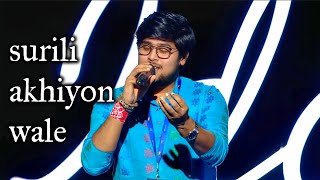 Download Lagu Subhajit Chakraborty - Surili Akhiyon wale Song || Full Performance || Indian Idol || Singing Hub MP3
