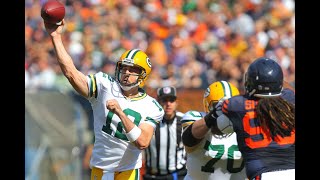 Aaron Rodgers Incredible Throw That Didn&#39;t Count vs Bears