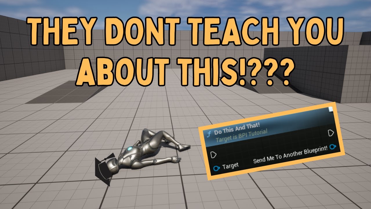 Unreal Engine tutorials dont teach you about this... - YouTube