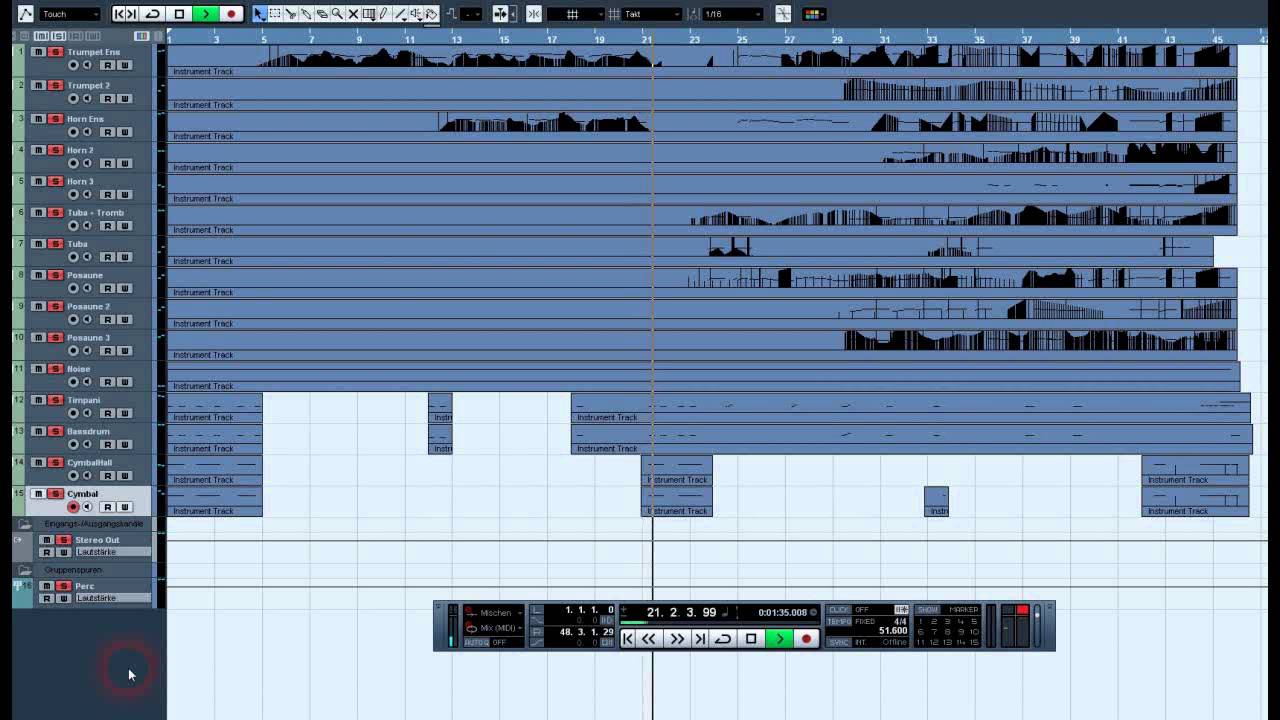 Fanfare For The Modern Man (Cubase)