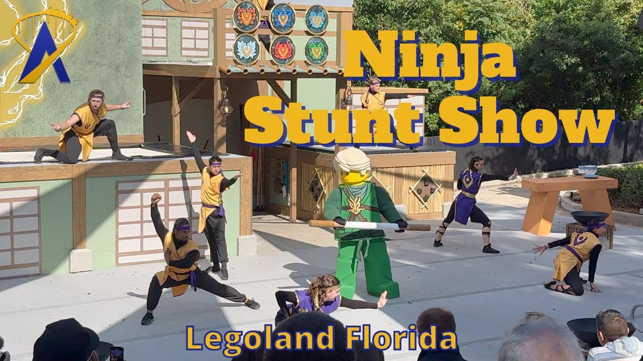 Lloyd's Elemental Challenge Stunt Show at Legoland Ninjago Weekends