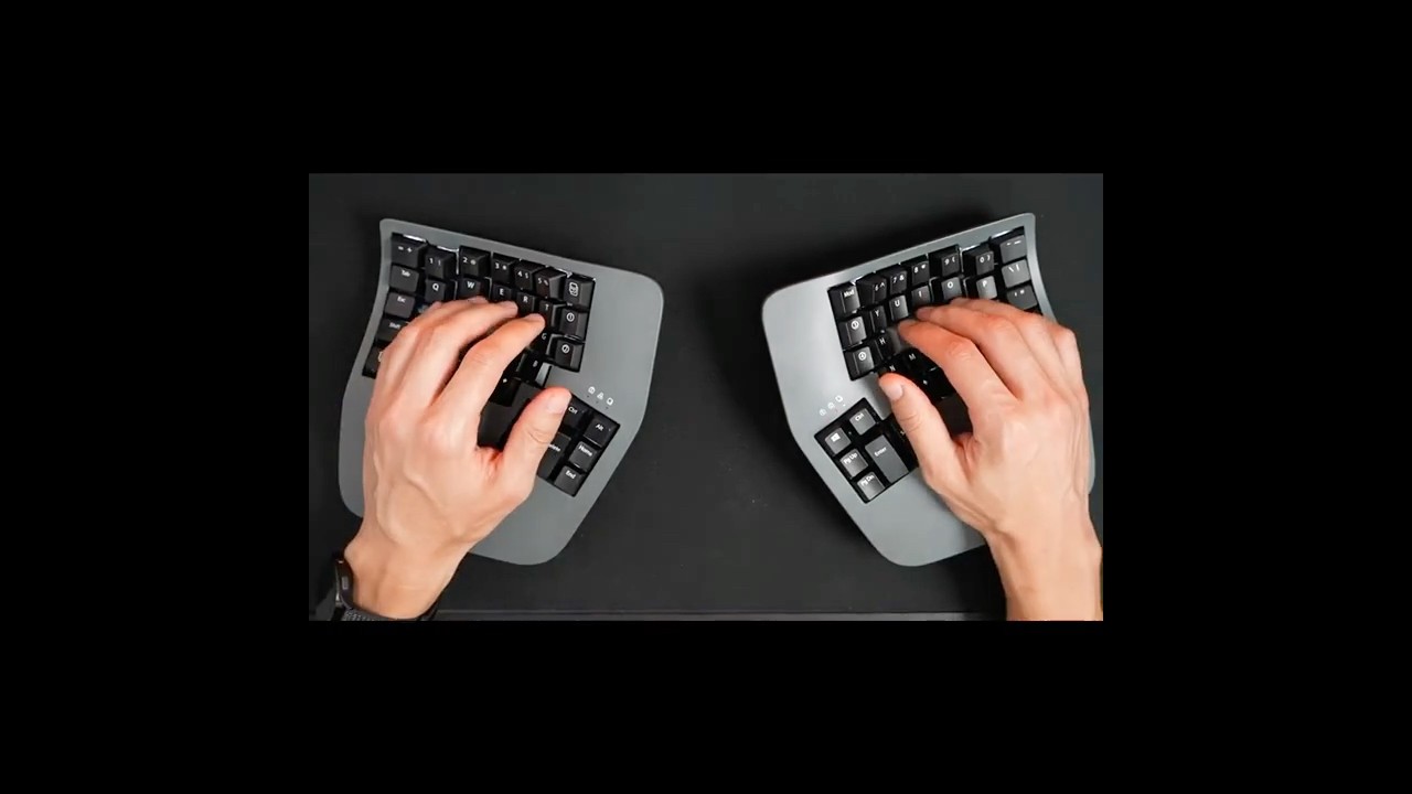 KINESIS Advantage 360 Professional з тихими лінійними перемикачами