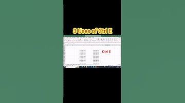 Flash fill in excel | uses of ctrl E excel tips and tricks new 2023 #shortsvideo   #excellearn