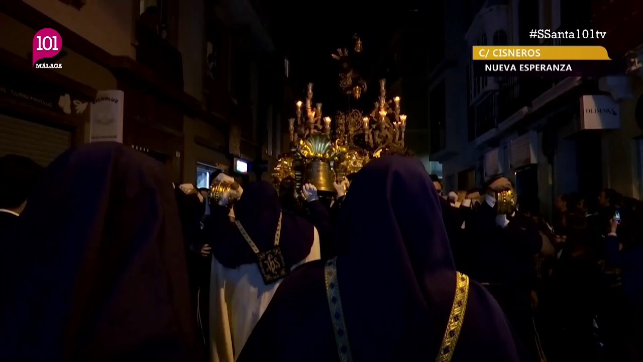 Semana Santa 2019 Málaga | Jesús Nazareno del Perdón  por Calle Cisneros | 101tv