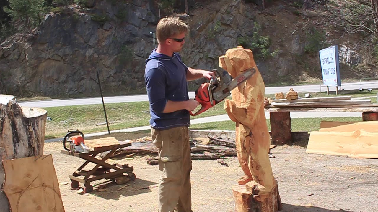 Dahl s chainsaw art keystone sd youtube Dahl s chainsaw art keystone sd youtube