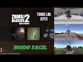 Derrotando a todos los JEFES del ZumbieBlocks2 en modo Fácil / con kiki15