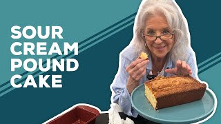 Love & Best Dishes: Sour Cream Pound Cake Recipe | Old Fashioned Loaf Pound Cake Recipe