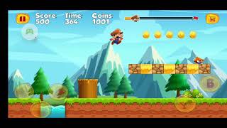 #1 Super Bino Go: New Free Adventure Jungle Jump Game | Mario | Level 1 screenshot 5