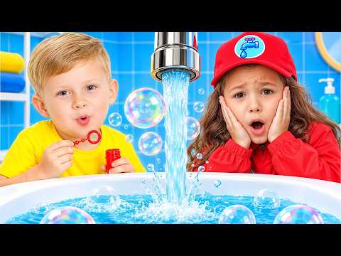 Los niños aprenden a ahorrar agua y a cuidar el planeta