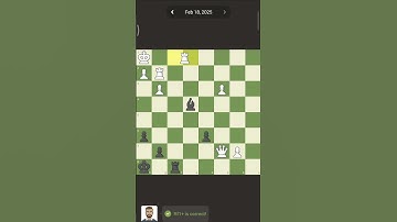 Daily Chess Puzzle | February 18, 2025