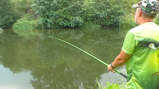 Рыбалка в грозу на поплавок в середине августа