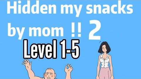 Hidden My Snacks By Mom 2 Day 1 2 3 4 5 Level Android iOS Walkthrough Solution