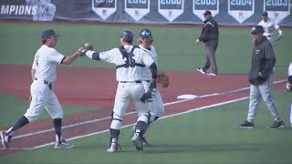 Northeastern Edges URI Baseball at the Beck Wednesday