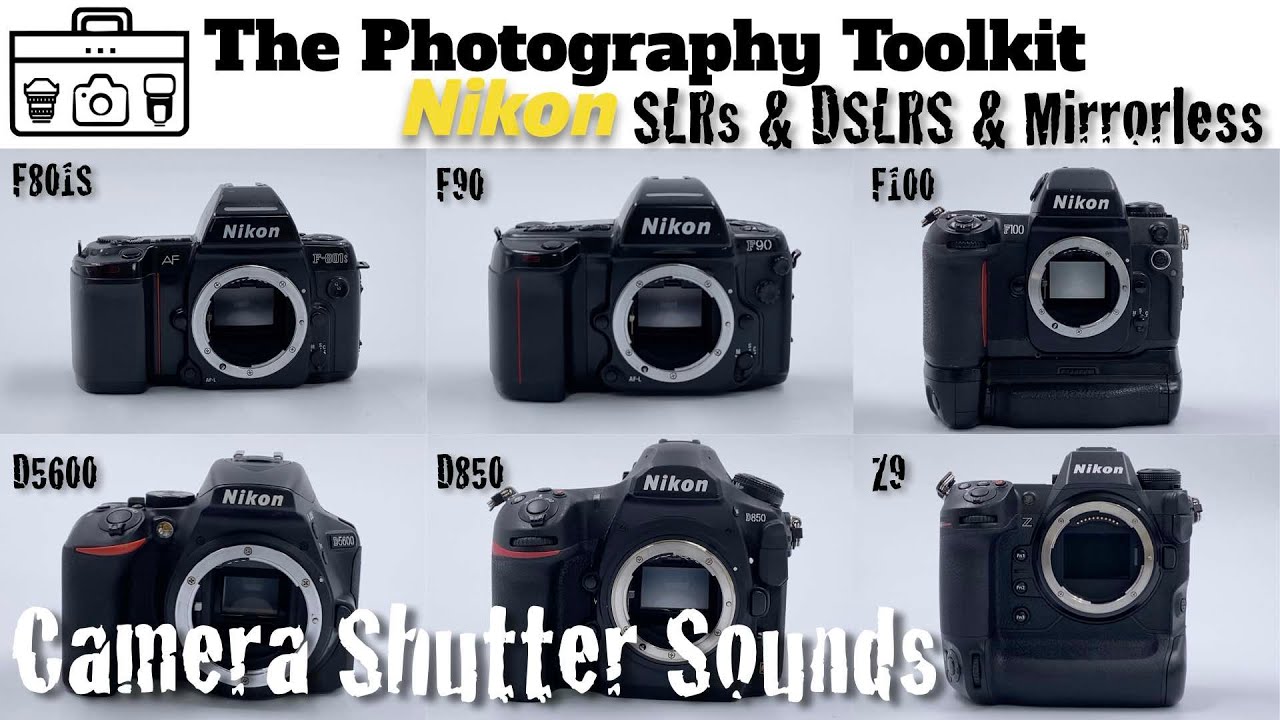 Camera Shutter Sounds - Nikon SLR, DSLR and Mirrorless - YouTube