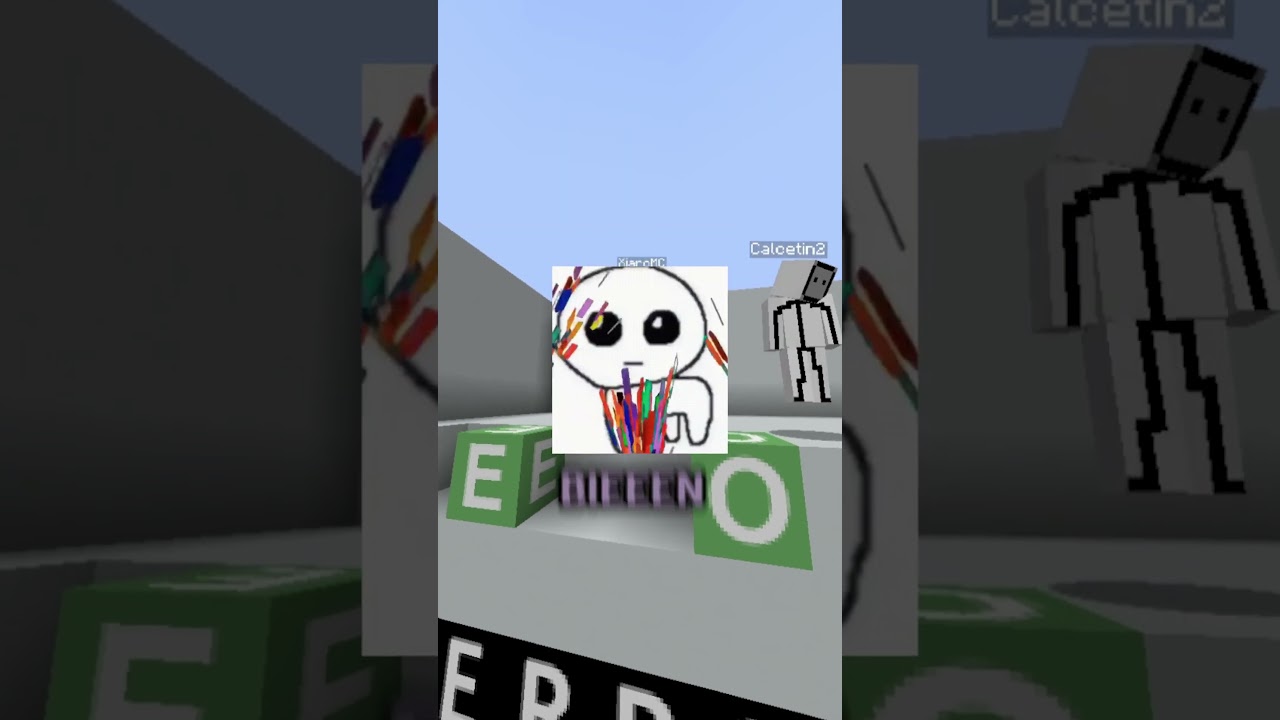 Adivina la palabra completamente normal #minecraft #shorts