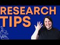 5 research tips i wish i knew my first year of grad school  how to be efficient with research