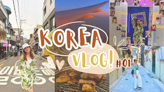 Korea vlog✈️: first weekend in Seoul, Yeosang birthday events, DDP, exploring before classes start