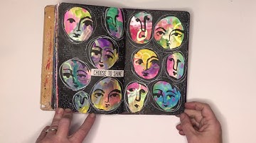 Use it up journal flip through: Part 2- Chatty