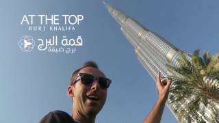 At the Top of Burj Khalifa for Sunset | Dubai, UAE