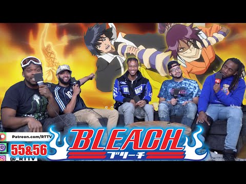 Bleach Episode 55 56 REACTION REVIEW 